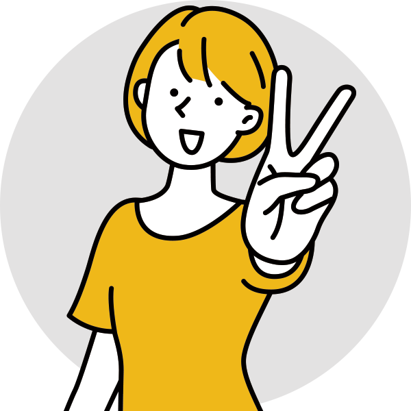 協調性がありチームワークを大切にできる人のイラスト
